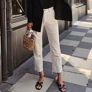 Frank & Eileen MONAGHAN Cream, Italian Vintage Denim, 30